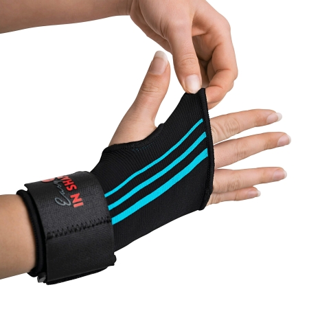 Shopito - Handbandage, elastisch, schwarz
